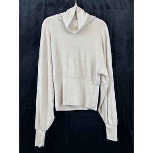 Free People Womens Pullover Sweater Sparkley Blush Pink Size Small S